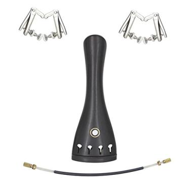 Imagem de Kit de acessórios violino para afinadores finos de violino para guitarra 3/4 4/4 violino musical com cordas de instrumentos