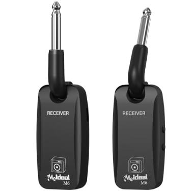 Imagem de Housiwill Sistema De Guitarra Sem Fio De 5,8 Ghz, Transmissor E Receptor De Guitarra Sem Fio Recarregável, Acessórios Para Guitarra, Transmissor E Receptor De Áudio Sem Fio Para Guitarra Elétrica E