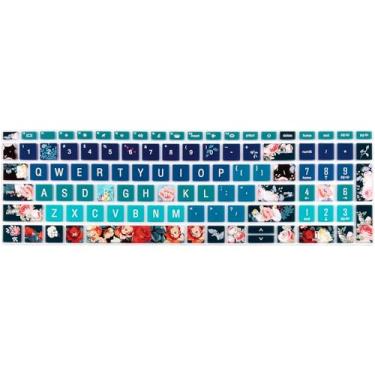 Imagem de WSLUCKO Capa de teclado de silicone para HP ProBook 450/455/650 G8 G9 G10, HP Zbook Power G8 G9, rosa