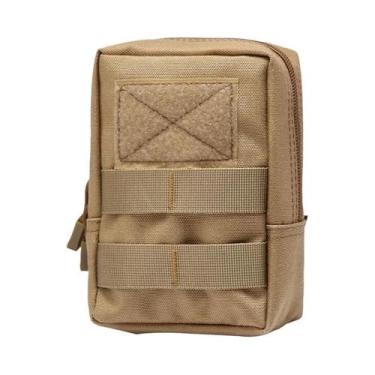 Imagem de Bolsa de Cintura Tática Masculina 1000D - Molle, Durável e com Zíper p