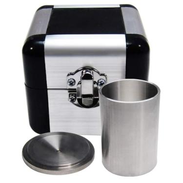 Imagem de YUCHENGTECH Revestimento Específico Gravidade Copo Pintura de Aço Inoxidável Density Determiner Líquido Pycnomômetro, 100ml