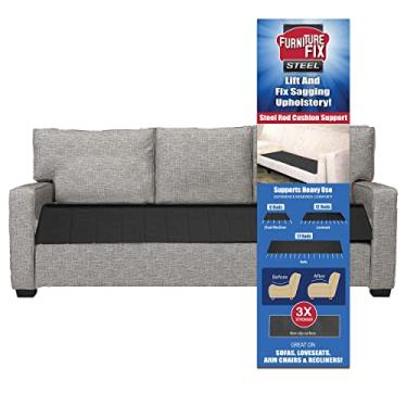 Imagem de Furniture Fix Suporte de sofá Pro Steel, conserta sofás e cadeiras flácidas, solução de colchão fácil para aumentar a vida útil dos móveis, 165 cm de largura x 43 cm de profundidade