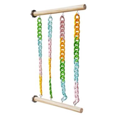 Imagem de Cordas De Escalada Para Sugar Glider,Balanço Estrutural Para Animais De Estimação | Acessórios Para Gaiola Com Brinquedos de Escalada Para Animais Pequenos, Alívio de Tédio e Exercício