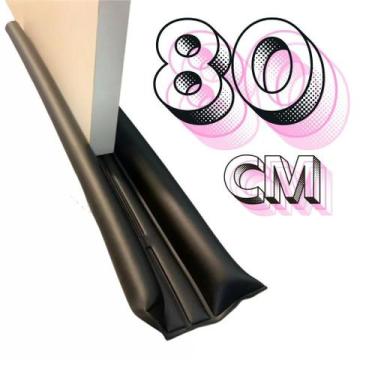 Imagem de Veda Porta Protetor Rolinho 70cm e 80cm Impermeável Proteção Dupla Pre