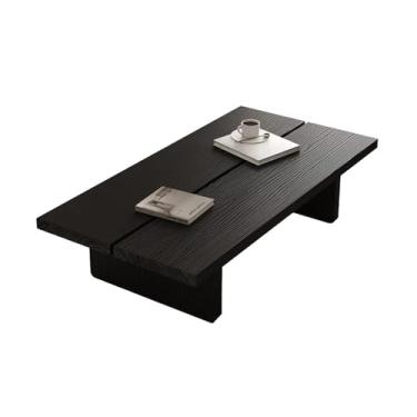 Imagem de Mesa de Centro Mesa de chá antiga mesa de chão de madeira para sala de estar minimalista tatami mesas de centro baixas para sala de estar, mesa de escritório, varanda Mesa de Chá