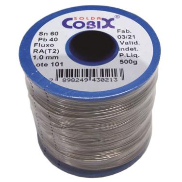 Imagem de Solda Estanho Cobix 1.0Mm 60X40 500G