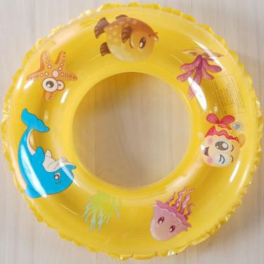 Imagem de Boia Redonda Fundo Do Mar Infantil 60cm Amarelo