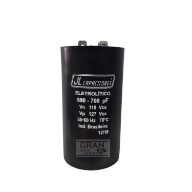 Imagem de Capacitor Eletrolítico 590-708uf 110v
