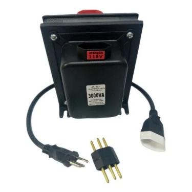 Imagem de Transformador De Voltagem Até 2100w 110-220v 3000va Bivolt