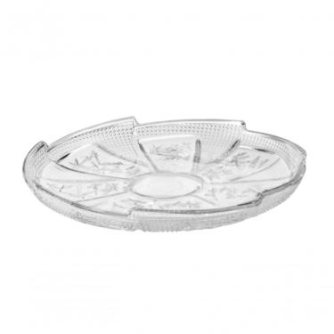 Imagem de Fruteira De Mesa Em Vidro Cristal 28cm Centro De Mesa