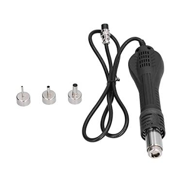 Imagem de Hot Air Gun Handle 8 Buraco 4 Núcleo Antiestático Resistente Ao Desgaste Resistente Inteligente Refrigeração Flexível Substituição Heat Gun Handle Adequado Gaudi GD985D/GD968D