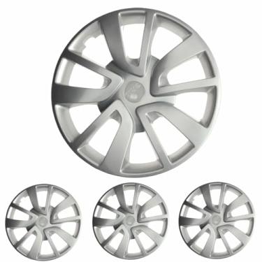 Imagem de Jogo Calota Aro 15 Sandero Logan 2014 à 2020 + Selo Resinado