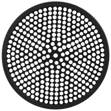 Imagem de Fipoque Tampa De Ralo Chuveiro Com Coletor Cabelo, Filtro Aço Inoxidável 304, Rolha Banheira, Protetor Piso Para Sifão Banheiro, Pia Plana Preta Fosca 4,7" Redonda