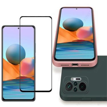 Imagem de Capa Case Premium Silicone Liquid Xiaomi Redmi Note 10 6.43 - inboxmob