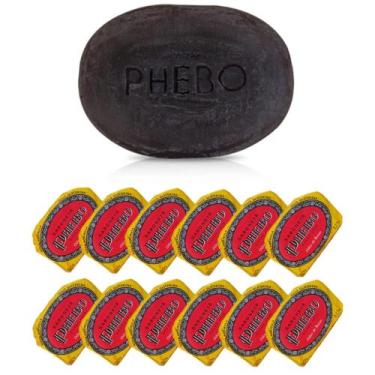 Imagem de Sabonete Phebo 90g - Odor de Rosas - Kit com 12 unidades