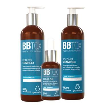 Imagem de Grandha Botox Absolute Repair 360g Pós Progressiva kit completo