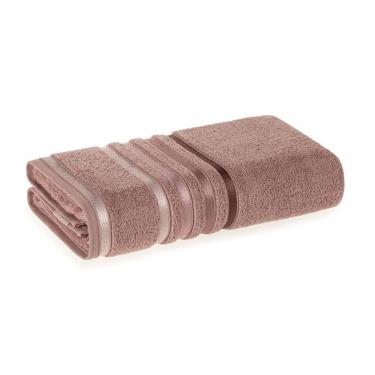 Imagem de Toalha De Banho Lumina Fio Penteado Max Karsten Rosa Vintage/rosa