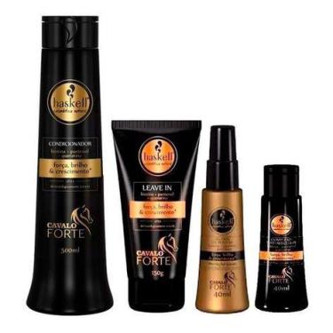Imagem de Kit Haskell Cavalo Forte 500ml 4 Produtos