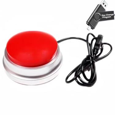 Imagem de Teclado macro USB programável, teclado de configuração de botão de decisão de política principal com uma mão, tecla de entrada padrão, teclado de controle de interruptor de PC de jogo, unidade flash