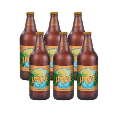 Imagem de Cerveja Imbé com Butiá 600ml Kit 6 unidades
