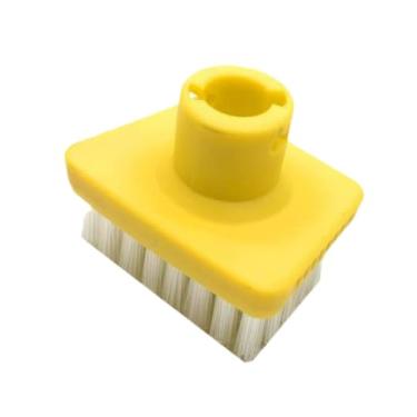 Imagem de IEUDNS Escova para limpador a vapor, limpador a vapor, cabeça de varredura, reparo, acessório resistente para SC5, para carros, piso de cerâmica, Pp White E