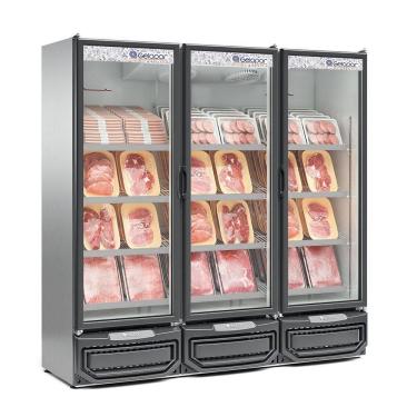 Imagem de Refrigerador Expositor Vertical 1468 Litros Inox 220V Gelopar GCBC-1450 TI