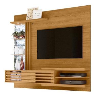 Imagem de Painel Suspenso Tv 55 Pol 182 cm Frizz Supreme Cumaru MADETEC, Cumaru