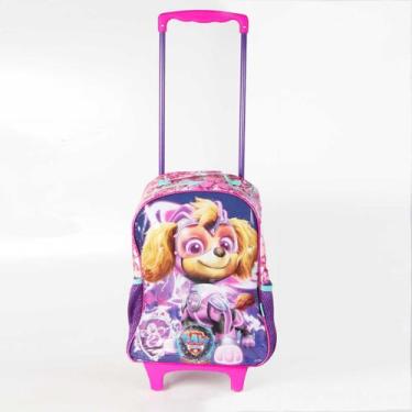 Imagem de Mochila De Rodinhas Skye Patrulha Canina 11791 Roxo - XERYUS, ROXO / R