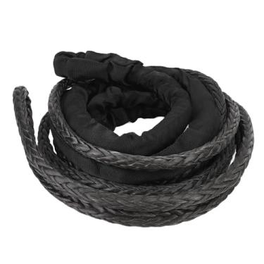 Imagem de Naroote Corda de Guincho, Linha de Guincho Flexível Com Resistência à Ruptura de 26.455 Libras, Resistente à Tração, Fácil de Usar para Veículos Off-road (6m / 19.69ft)