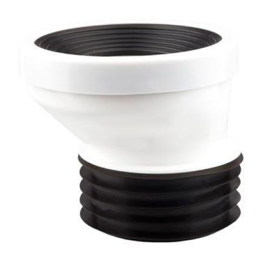 Imagem de Ioensy Peças de deslocamento de flange de vaso sanitário, conector de mangueira de tubo de conexão de vaso sanitário versátil para reparo de mictórios de, Remova 2 Cm