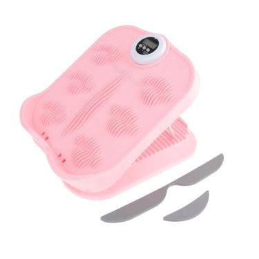 Imagem de oshhni Prancha de alongamento de panturrilhas, equipamento profissional de treinamento funcional de cronometragem, prancha inclinada, maca de panturrilhas, Rosa