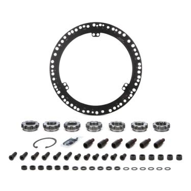 Imagem de Uniclutch Componentes do kit de embreagem, suporte para volante/estrias do cubo/espaçadores/ferragens, aço, embreagens UniClutch de 20 cm, kit