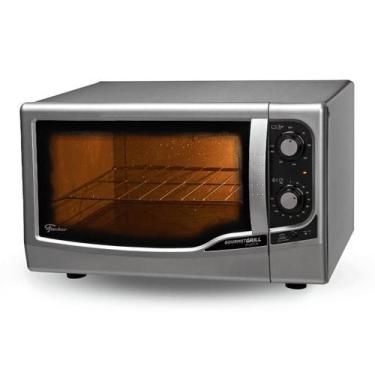 Imagem de Forno Elétrico de Bancada Fischer Gourmet Grill 44 litros INOX G II 12
