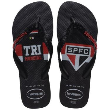 Imagem de Havaianas Top Times Sao Paulo Preto, 43-44