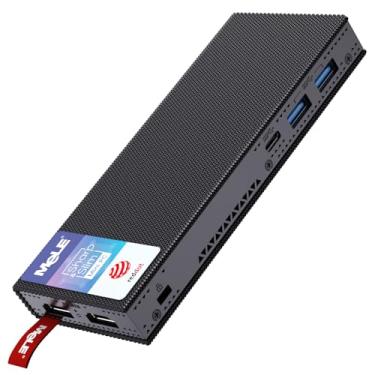 Imagem de MeLE Mini PC Stick PCG02 Pro WIFI 6 Windows 11 Pro Celeron N5105 8GB 256GB, Micro PC em um Stick Dual 4K HDR HDMI, Suporte de desktop portátil Business IoT PD3.0 Gigabit Ethernet PXE Auto Power On