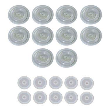 Imagem de 10 Membranas Pequena E 10 Membranas Grande Do Pulsador Gimenez