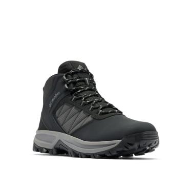 Imagem de Columbia Bota masculina impermeável Transverse Hike, Aço preto/cinza ti, 38