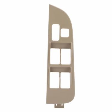 Imagem de Naroote Janela Elétrica Switch Master Buzel Trim, 74232-02060-C0 Power Power Window Changue Painel Tampa do Lado do Driver Fácil de Instalar um Melhor Controle (Bege)