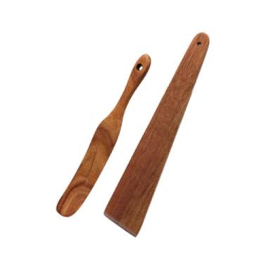 Imagem de IEUDNS Batedor de massa, misturador de pão de fermentação, utensílio de cozinha, espátula plana de madeira, ferramenta para raspar ovos, agentes de, a