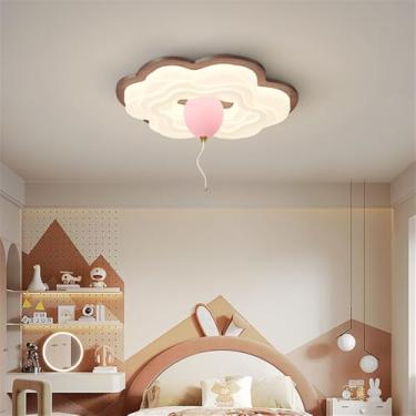 Imagem de OUFULA Nórdico Moderno Quarto Infantil Lâmpada De Teto LED Moda Criativo Balão Quarto Da Menina Estudo Jardim De Infância Decoração Luz (Estilo 15)