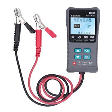 Imagem de YWBL-WH 12 V 24 V Testador de Bateria Automotiva de Detector Interno Eficiente para Testes Automáticos de Capacidade de Bateria, Linha de Teste de 62 Cm, Material ABS