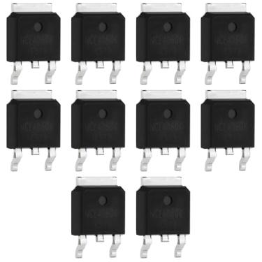 Imagem de eMagTech 10 peças de 3 pinos NCE4060K MOSFET TO-252 N-Kanal Transistor 40V 60A 65W para gerenciamento de energia do motor
