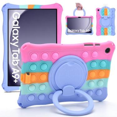 Imagem de Capa de silicone DETUOSI para Samsung Galaxy Tab A9 Plus 11 2023