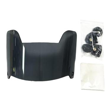 Imagem de Generic Viseira de futebol, protetor ocular para proteção bucal profissional, protege seus olhos, acessório prático e portátil, adequado para jovens e adultos, Preto