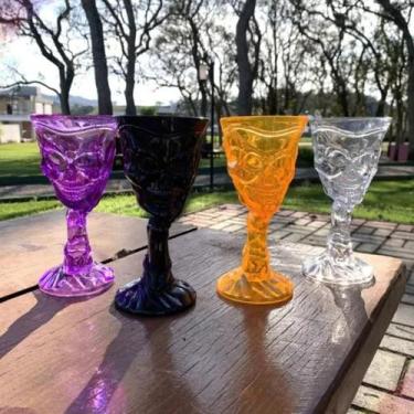 Imagem de Taça Caveira Tematica Halloween 300ml - YDH, Cristal