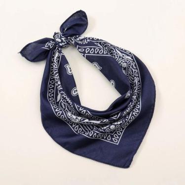 Imagem de Bandana Unissex Com Estampa Boêmia De Paisley, Bandana Hiphop, Máscara
