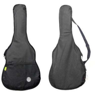 Imagem de Capa bag simples para violao classico nylon cor preta 8SP - MUSIC EXPE