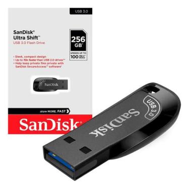 Imagem de Pen Drive 256gb Usb 3.0 Ultra Shift Flash Drive SDCZ410-256G-G46 SANDI