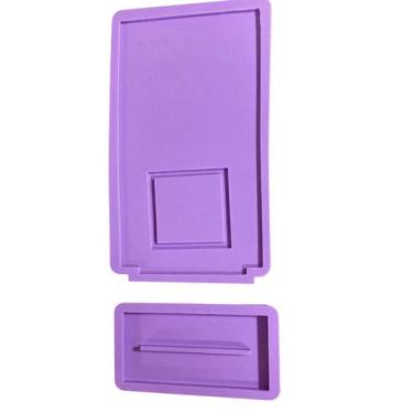 Imagem de R327 Molde de silicone pix QR code resina decoração - confeitaria dos 