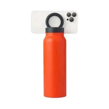 Imagem de Garrafa De Água Isolada De Aço Inoxidável De 24OZ Com Suporte Magnétic